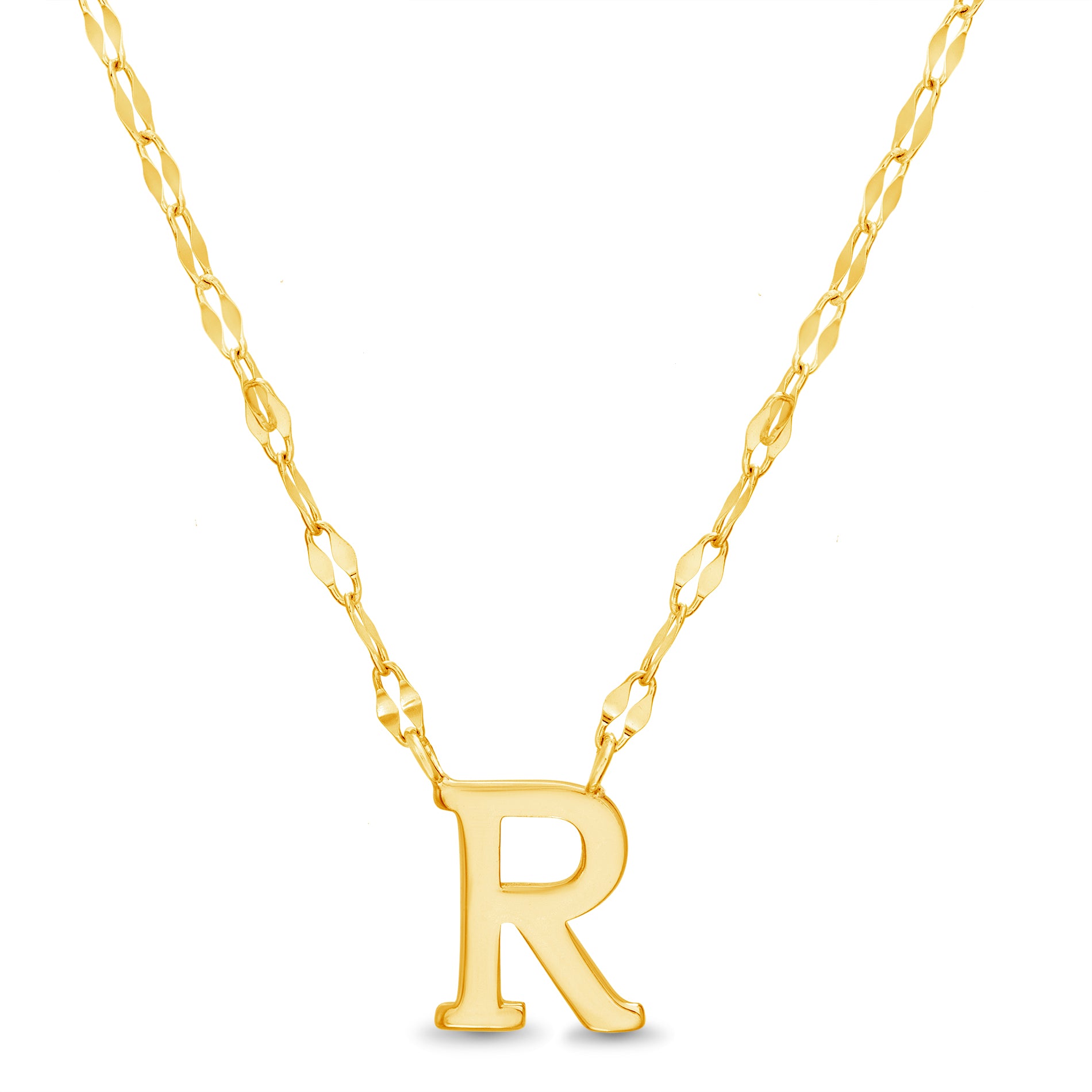 Dainty Gold Initial Necklace