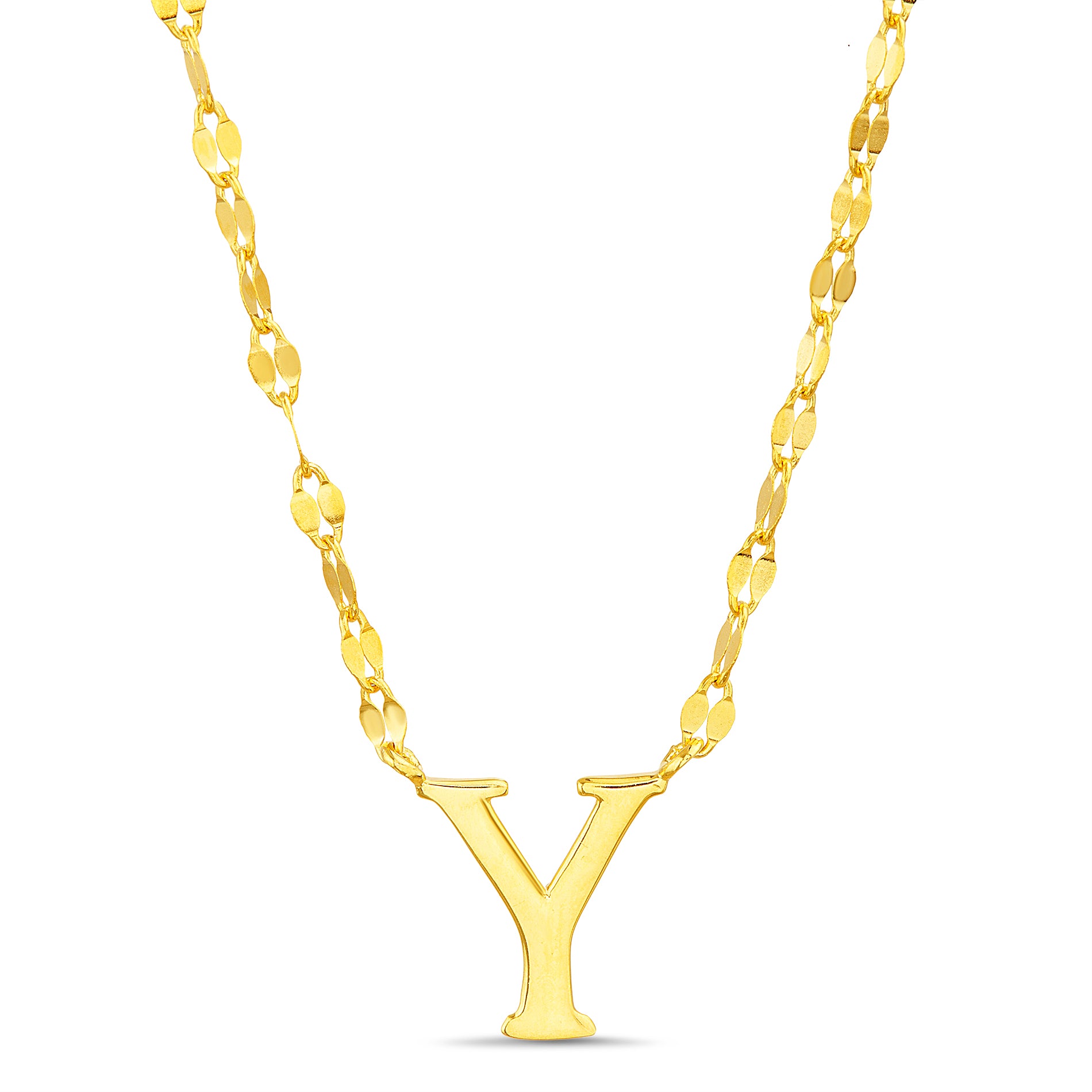 Dainty Gold Initial Necklace